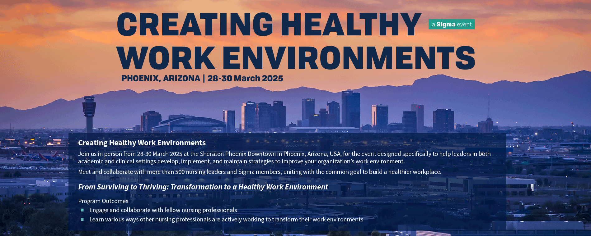 Creating Healthy Work Environments 2025