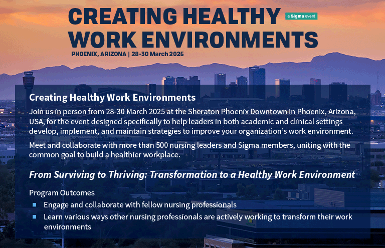 Creating Healthy Work Environments 2025